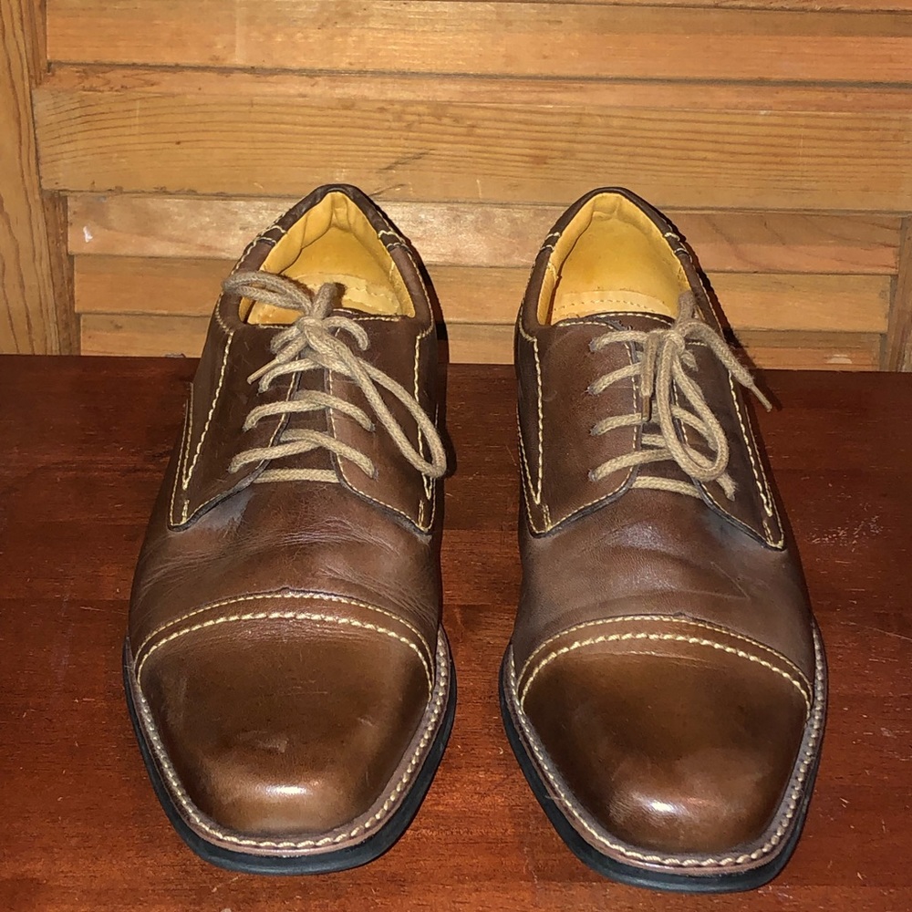 Sandro Cap Toe Lace Up Dress Shoes